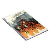  sport Basketball-spel, Basketball-spelers Notitieboek (Rechterzijde)