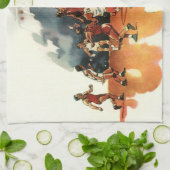  sport Basketball-spel, Basketball-spelers Theedoek (Gevouwen)