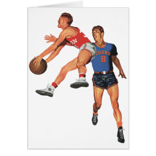  Sport, Basketball-spelers in een game