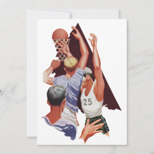 Sport, Basketball-spelers in een game