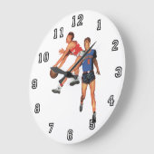 Sport, Basketball-spelers in een game Grote Klok (Hoek)