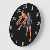  Sport, Basketball-spelers in een game Grote Klok (Hoek)