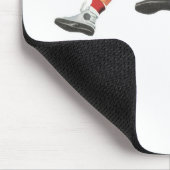  Sport, Basketball-spelers in een game Muismat (Hoek)