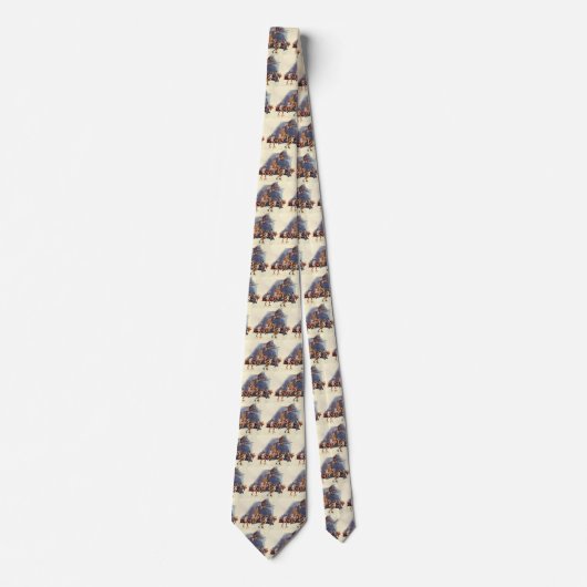  sport Basketball, spelers in een game Stropdas (Voorkant)