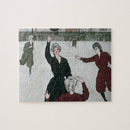  sport, basketbalspelers voor vrouwen in het spel legpuzzel (Horizontaal)