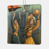  sport, basketbalteam voor vrouwen bij Game Keramisch Ornament (Links)
