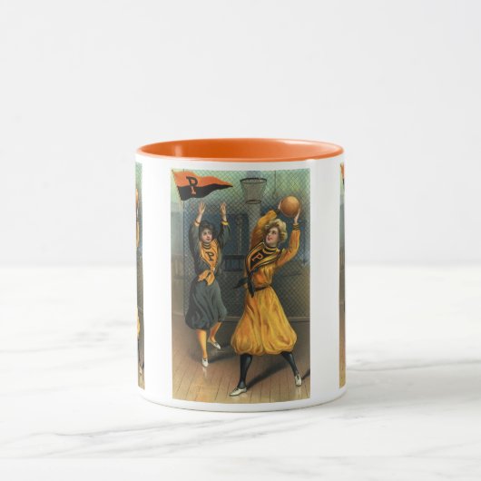  sport, basketbalteam voor vrouwen bij Game Mok (Midden)