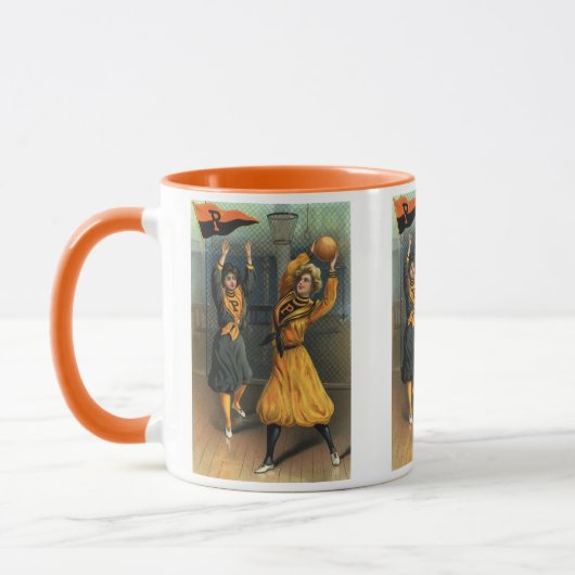  sport, basketbalteam voor vrouwen bij Game Mok (Links)