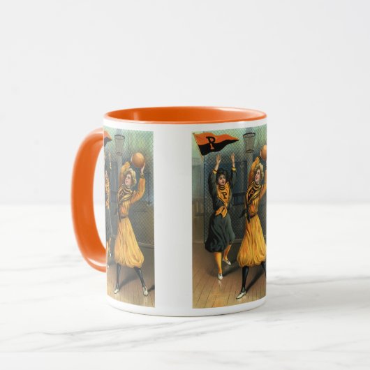  sport, basketbalteam voor vrouwen bij Game Mok (Voorkant links)