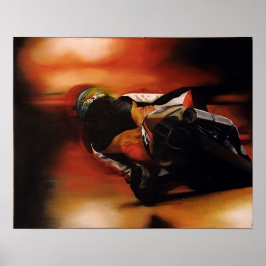 Sport Bike Print (Voorkant)