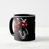 Sport Bike Racing Motorcycle Mok (Voorkant links)