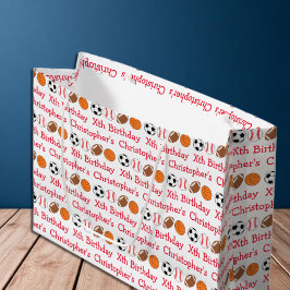 Sport Birthday Groot Cadeauzakje