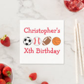 Sport Birthday Servet (Insitu)