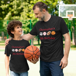 Sport Birthday T-shirt