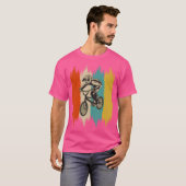 Sport BMX Racing Speler T-shirt (Voorkant volledig)