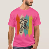 Sport BMX Racing Speler T-shirt (Voorkant)