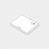 Sport Bowling Bal en Pins Notities Post-it® Notes (Schuin)