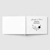 Sport Bowling Ball en Pins Gastenboek (Volledig)