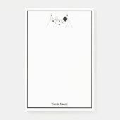 Sport Bowling Ball en Pins Post-it® Notes (Voorkant)