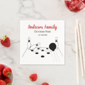 Sport Bowling Ball en Pins Servetten (Insitu)