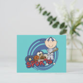 Sport Boy - Baseball Tshirts en Gifts Briefkaart (Staand voorkant)