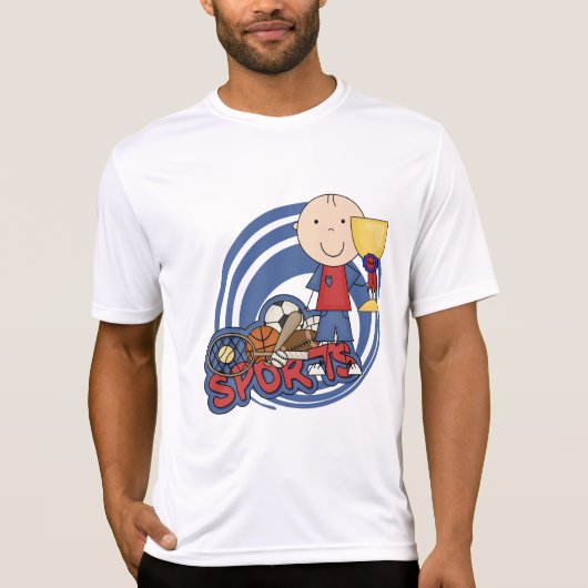 Sport Boy Champ T-shirts en cadeautjes (Voorkant)