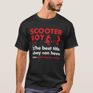 Sport Boy Definitie Scooter T-shirt