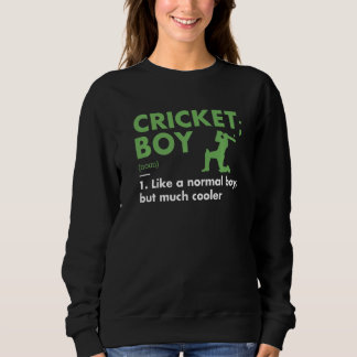 Sport Boy Definition Cricket Premium Trui