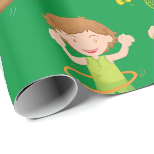 Sport Cadeaupapier (Rol Hoek)