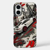 sport car Case-Mate iPhone case (Achterkant)