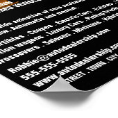 Sport Car Design, Auto Dealership Adverteren Poster (Hoek)