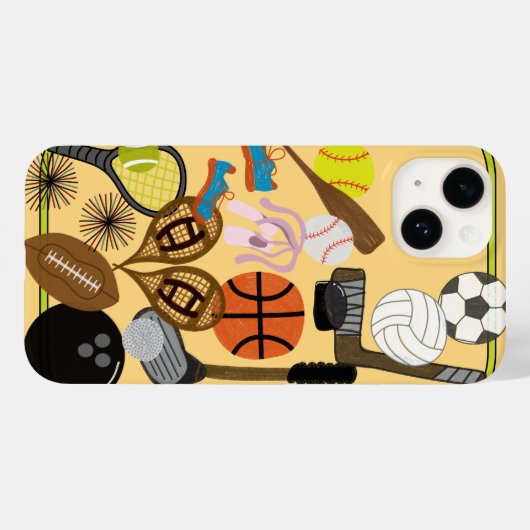 Sport Case-Mate iPhone Case (Achterkant (horizontaal))