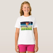 Sport Cheerleader T-Shirt (Voorkant volledig)