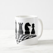 Sport Chess 2, Mok, met t-shirt Koffiemok (Voorkant rechts)