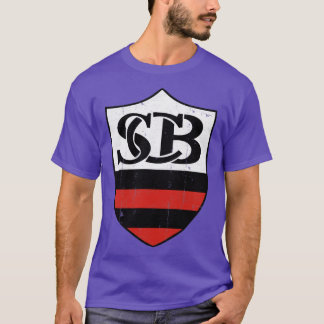 Sport Club Belm Stijl Vervaagd Ontwerp T-shirt