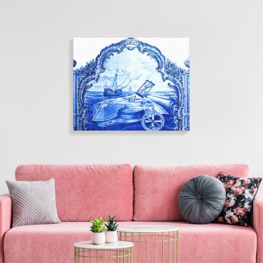 Sport Club Portugees Tegel Canvas (Insitu (Woonkamer))