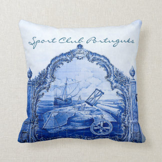 Sport Club Portugese Tile Pillow Kussen