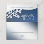 Sport Combo Voetbal Zitplaatsen Kaart Plaatskaartje (Buitenkant ongevouwen)