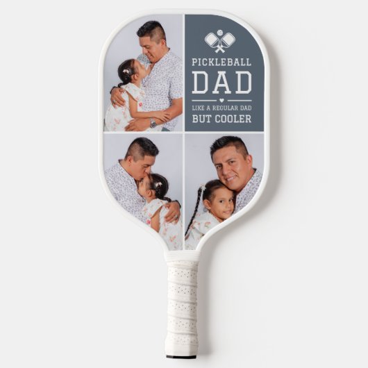 Sport Cool Dad Custom Photo Pickleball Paddle (Achterkant)