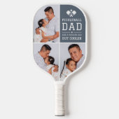 Sport Coole Papa Douane Foto Pickleball Paddle (Voorkant)
