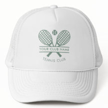 Sport Country Club Naam Tennis Iconen Salie Groen