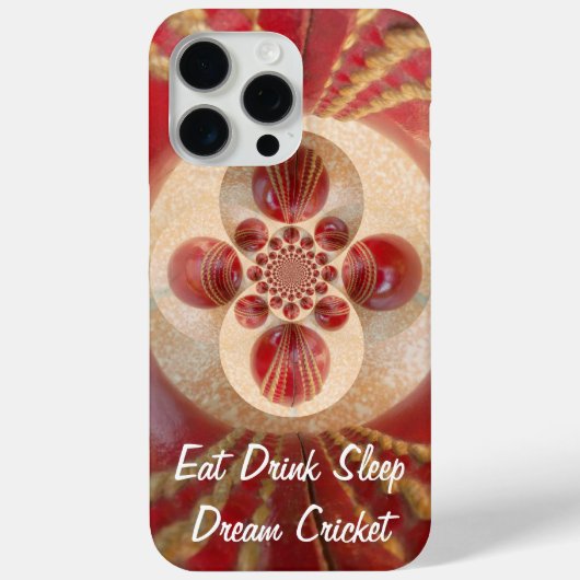 Sport cricket dromen op display: ontwerp uw Case-Mate iPhone case (Achterkant)