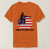 Sport Cricket & New York City T-shirt (Design voorkant)