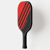  Sport Dark Stripes met naam Pickleball Paddle (Links)