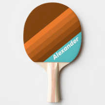 Sport Desert Teal Strepen met Naam