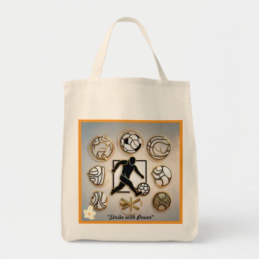 "Sport Design Fusion" Tote Bag (Voorkant)