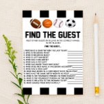 Sport die wordt geacht het gastBaby shower te vind Briefpapier<br><div class="desc">Dit is een sportthema vind het spel van het gastBaby shower. *Zoek de gast - Dit is een ijsbreker spel. Het spel bevat 15 vragen. Elke gast zal de douche nemen om andere gasten te ontmoeten, mensen te vinden die elke vraag aanpassen, en dan hun namen in te vullen. Wie...</div>