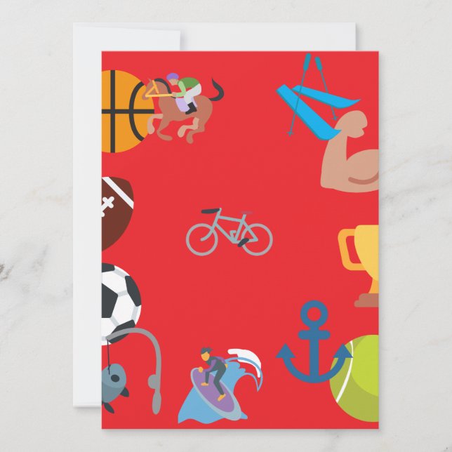 sport emoji (Voorkant)