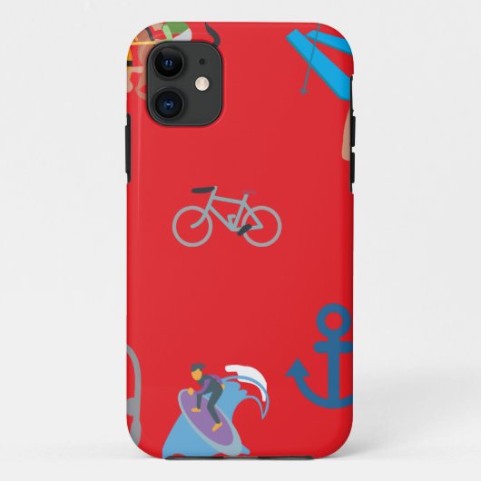 sport emoji Case-Mate iPhone case (Achterkant)