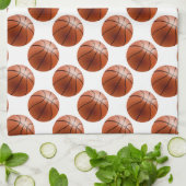 Sport en games Basketball Man Cave Natbar Towel Theedoek (Gevouwen)